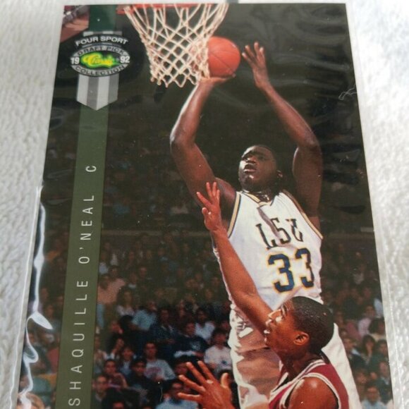Shaquille O'neal #1 Draft Pick Collection 1992 Four Sport Classic - Picture 2 of 7